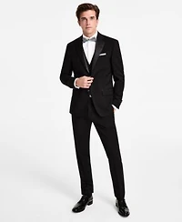 Calvin Klein Mens Slim Fit Wool Blend Tuxedo Separates