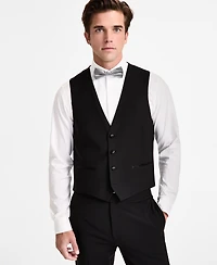 Calvin Klein Men's Slim-Fit Wool-Blend Tuxedo Vest