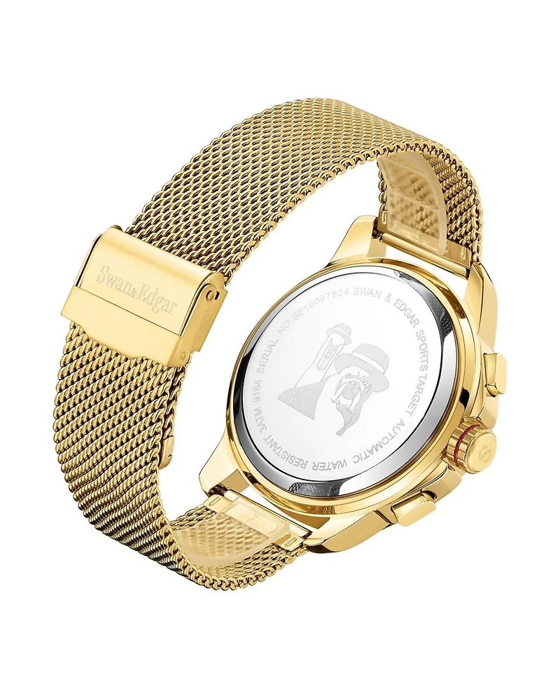 SE1602 Swan & Edgar Hand Assembled Sports Target Automatic Gold