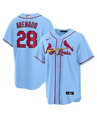 Nike Men's Nolan Arenado Light Blue St. Louis Cardinals 2024 Alternate Replica Jersey