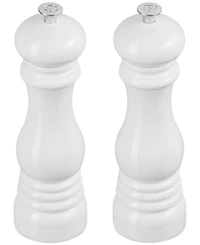 Le Creuset 8" Salt and Pepper Mill Set, Flame