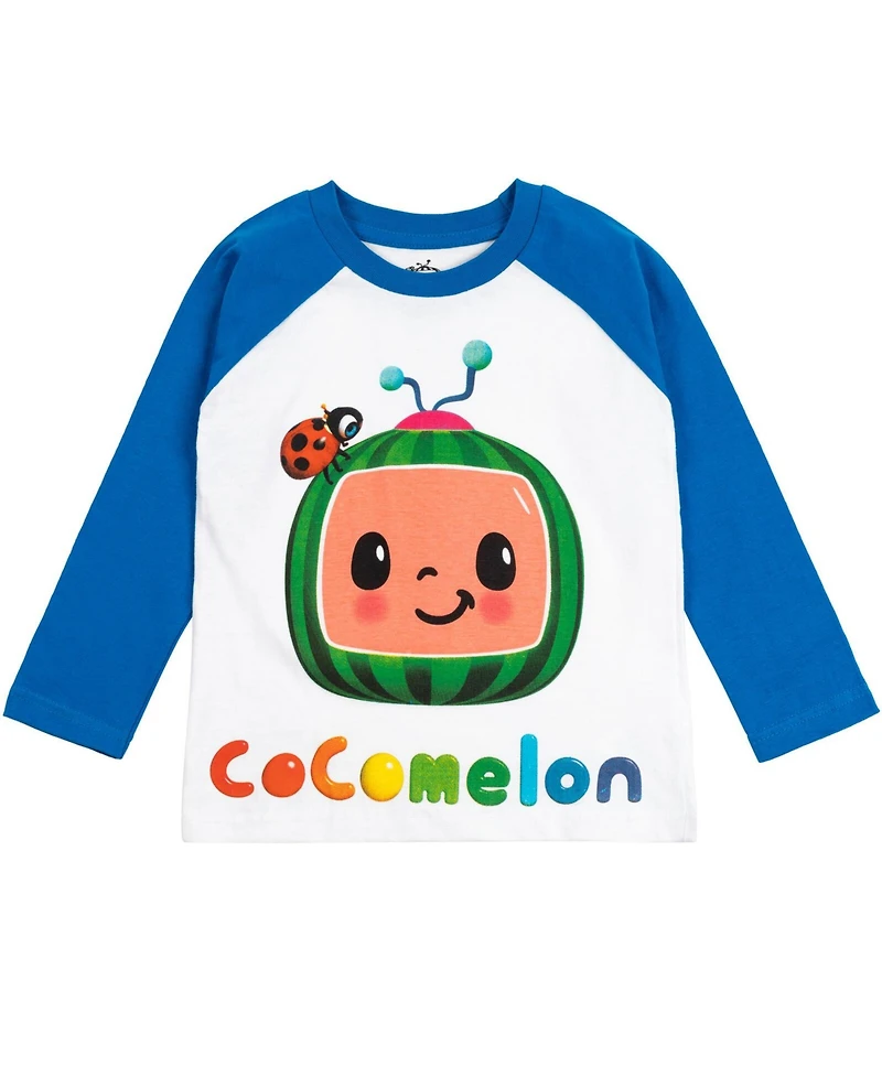 CoComelon Baby Boys Jj 2 Pack Long Sleeve T-Shirts to