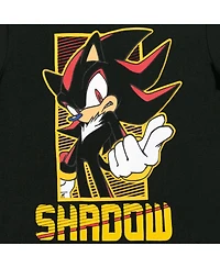 Sega Boys Tails Sonic The Hedgehog Knuckles Shadow 3 Pack Graphic T-Shirts to