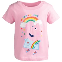 Peppa Pig Girls Pack T-Shirts