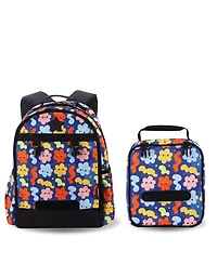 J World Boys Duet 16" Backpack With Detachable Lunch Box