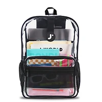J World Clear Transparent Tpu Backpack for School