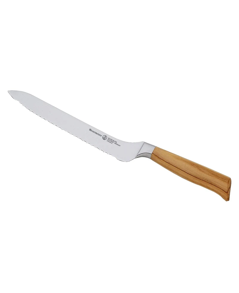 Messermeister Oliva Elite Scalloped Offset Knife, 8"