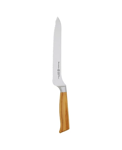 Messermeister Oliva Elite Scalloped Offset Knife, 8"
