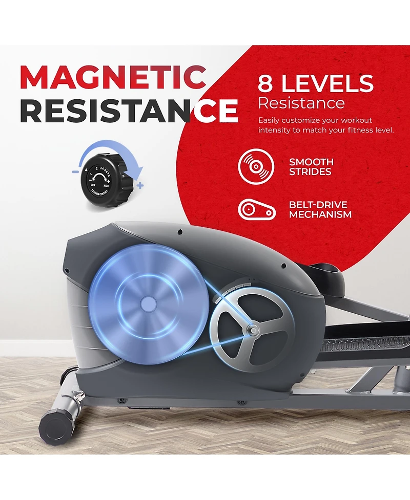 Sunny Health & Fitness Performance Interactive Series Elliptical