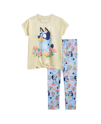 Bluey Toddler Girls T-Shirt and Leggings Outfit Set