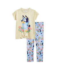 Bluey Toddler Girls T-Shirt and Leggings Outfit Set