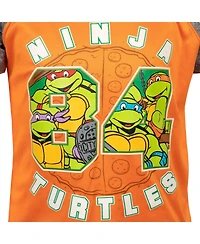 Teenage Mutant Ninja Turtles Toddler Boys Leonardo Michelangelo Raphael 3 Pack Athletic T-Shirts to