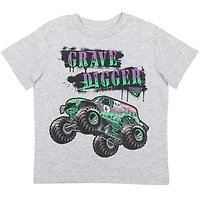 Monster Jam Boys El Toro Loco Zombie Maximum Destruction 4 Pack Graphic T-Shirts to