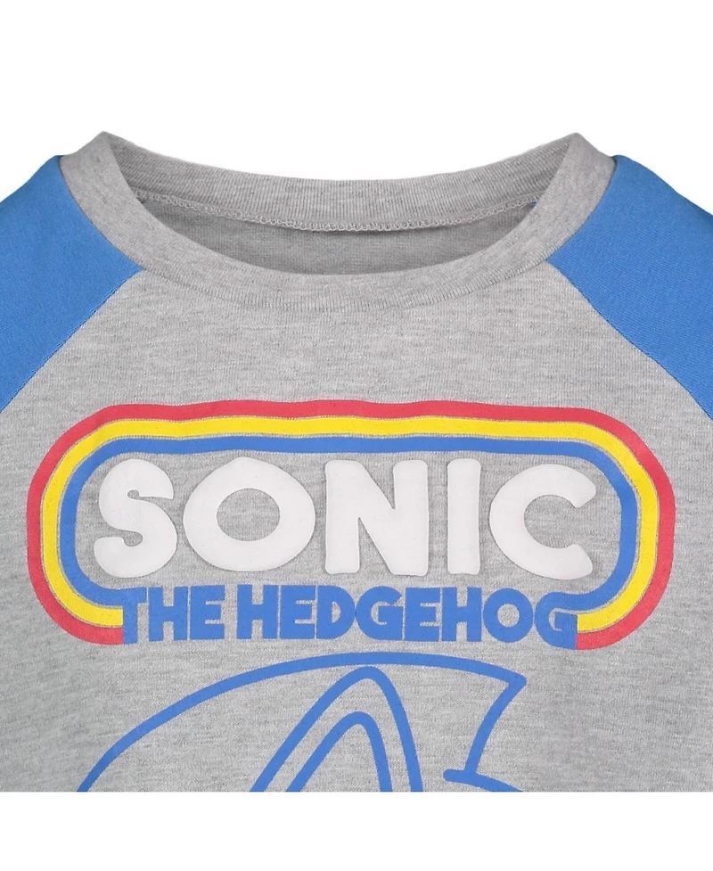 Sega Boys Sonic the Hedgehog 2 Pack T-Shirts to
