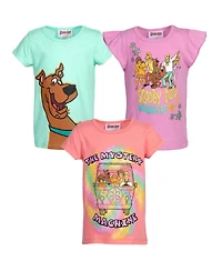 Scooby Doo Toddler Girls 3 Pack T-Shirts