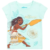 Moana Baby Girls 3 Pack T-Shirts