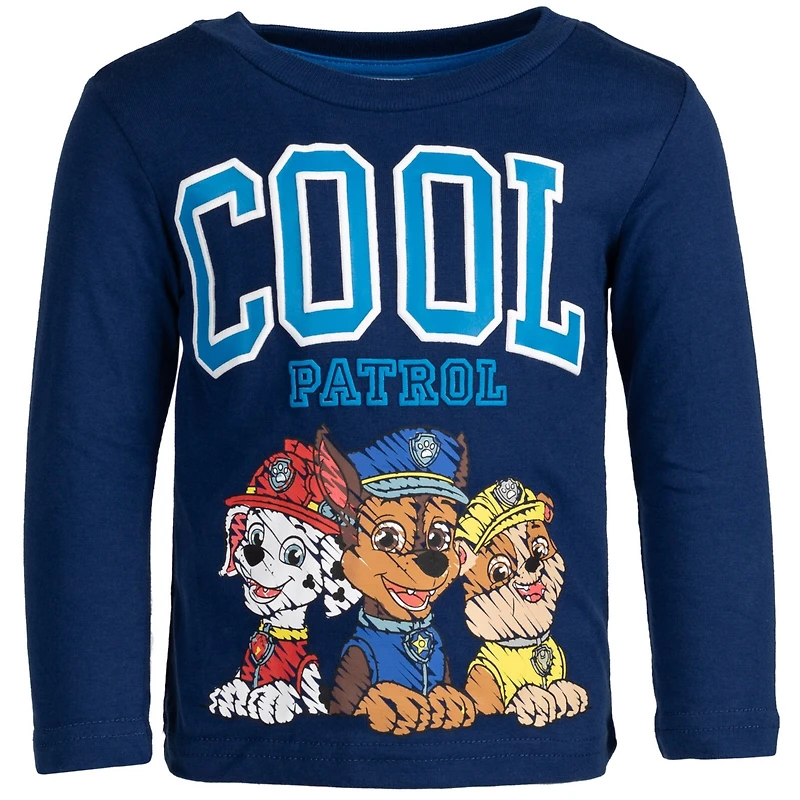 Paw Patrol Big Boys Marshall 2 Pack Long Sleeve Graphic T-Shirt