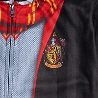 Harry Potter Boys Fleece Zip Up Costume Coverall