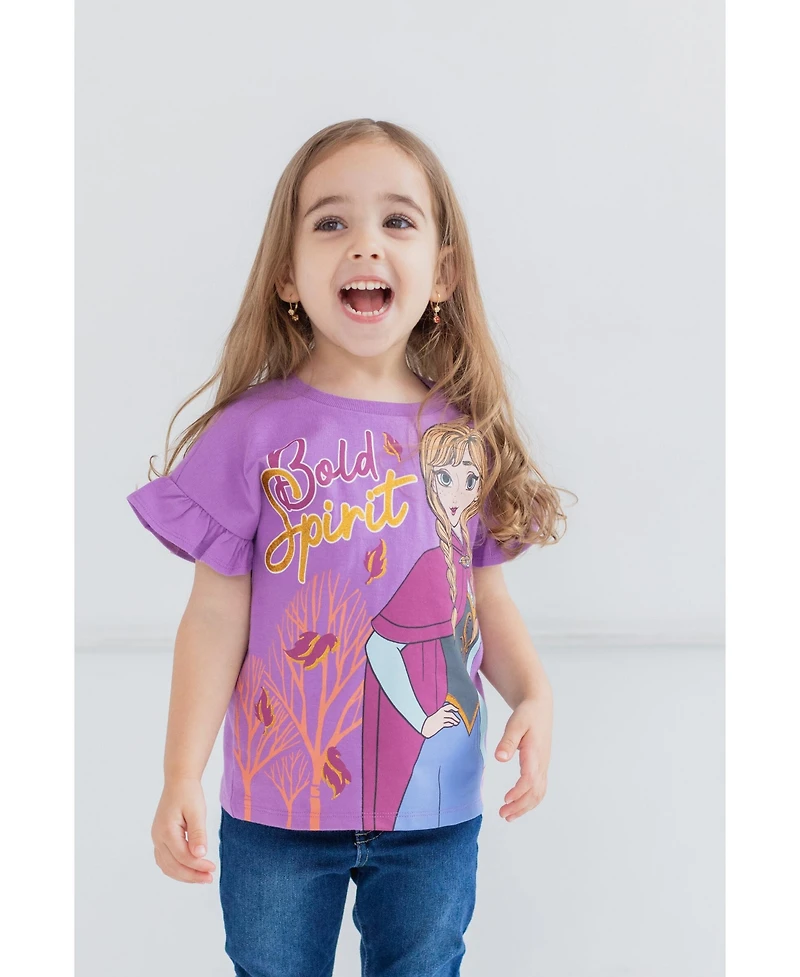 Frozen Girls 3 Pack T-Shirts