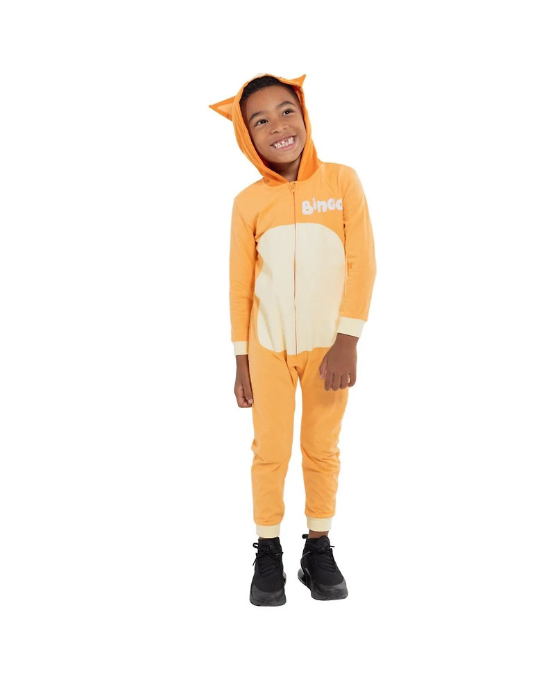 Bluey Zip Up Cosplay Coverall Infant to Big Kid Sizes (12 Months - 10-12)