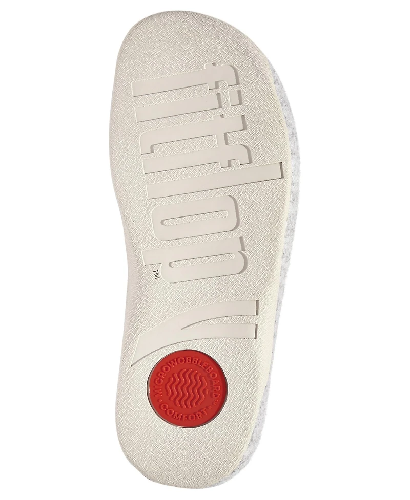 FitFlop Women's Shuv Cushy Felt Clog Slip-On Slippers