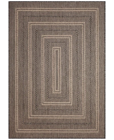 Liora Manne' Monaco Multi Border 3'3"x4'11" Area Rug