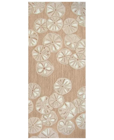 Liora Manne' Capri Sea Biscuit 2'x5' Area Rug