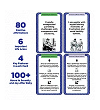 Life Sutra Dad's Journey Daily Affirmation Cards for New Dads, 80 Positive Self Affirmation Cards for Encouraging and Parenting Support, First Time Da
