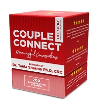 Life Sutra Couples Games for Adults - 200 Conversation Cards Crafted by Psychologist - Meaningful Conversation Starters - Fun Date Night Ideas