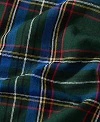 Elrene Stowe Tartan Holiday Plaid Round Tablecloth, 70"x 70"