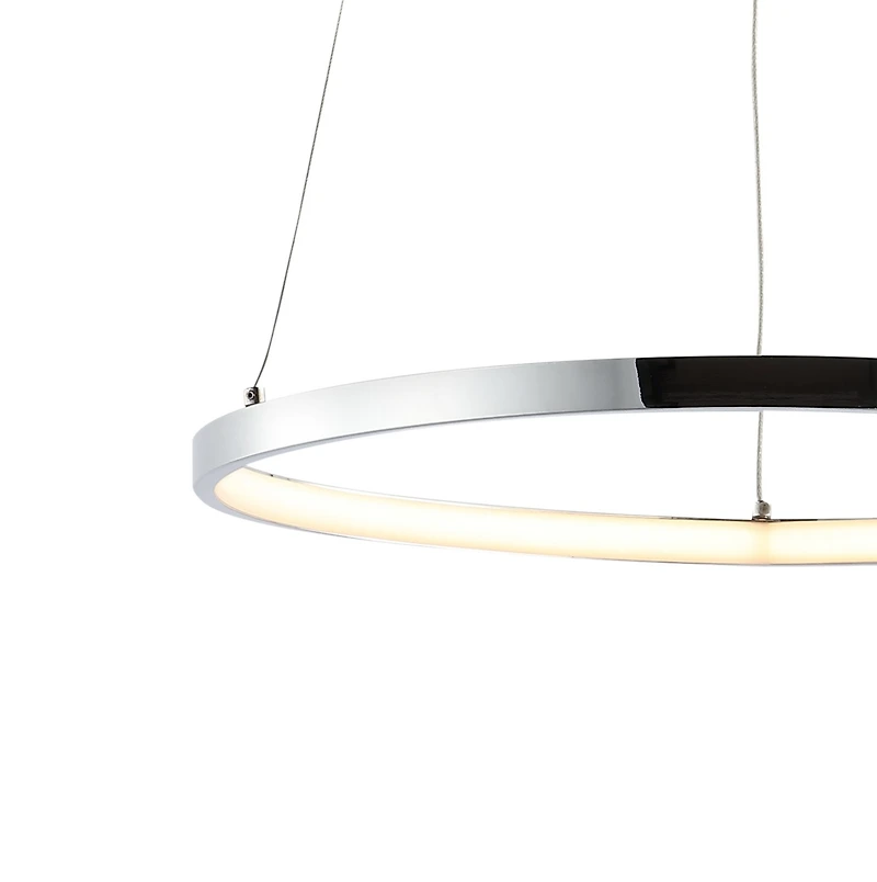 Jonathan Y Brice Modern Contemporary Iron Integrated Led Pendant