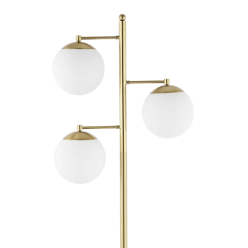 Jonathan Y Ellie Modern Retro Iron Led Floor Lamp