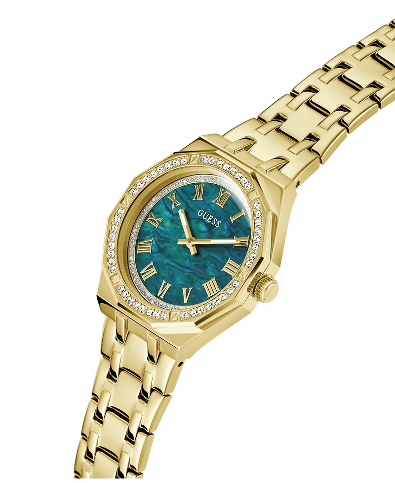 Guess Women's Analog Gold Stainless Steel Watch 36mm