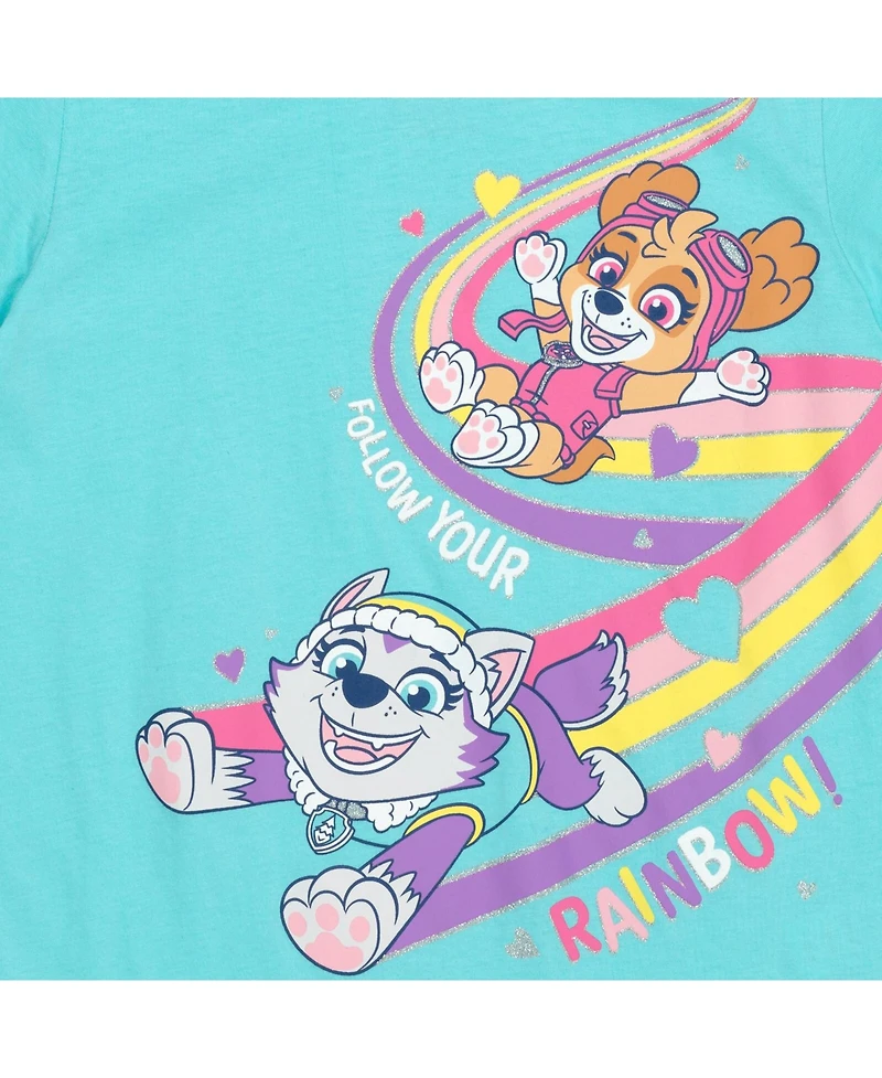 Paw Patrol Toddler Girls Skye 3 Pack T-Shirts to