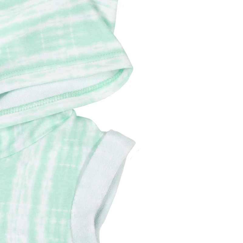 Star Wars Toddler Girls The Mandalorian Yoda French Terry Costume Sleeveless Romper