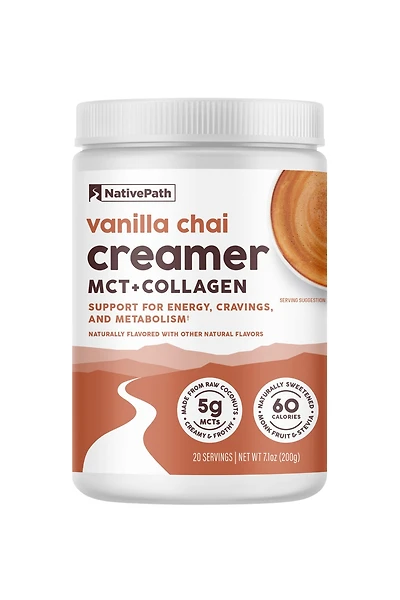 NativePath Keto Coffee Creamer Powder Vanilla Chai