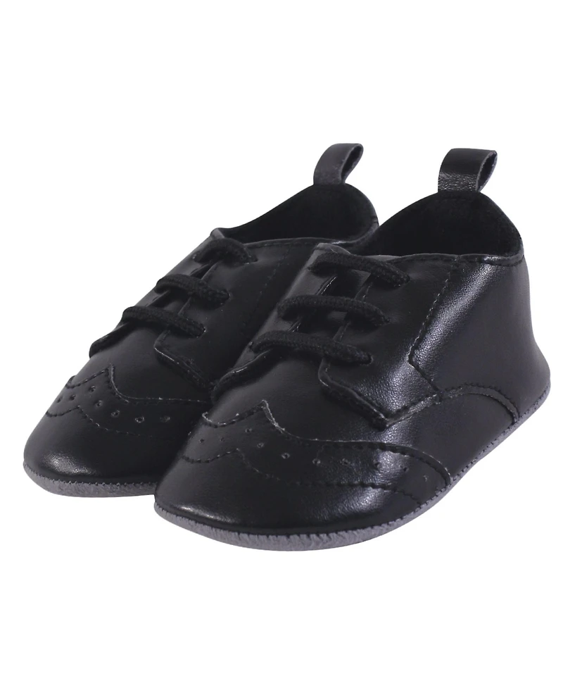 Little Treasure Baby Boys Cotton 3-Piece Layette Set with Footwear