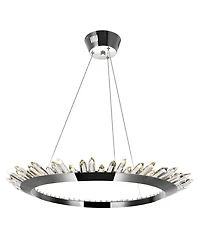 Cwi Lighting 4" Metal Arctic Queen Led Up Chandelier