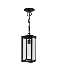 Cwi Lighting 20" Metal Windsor 1 Light Outdoor Ceiling Light