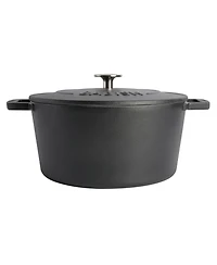 Babish 6 Qt Round Matte Enamel Cast Iron Dutch Oven