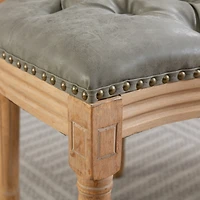 Streamdale Furniture Luxurious French Dining Chairs with Pull-Ups and Solid Wood Frame