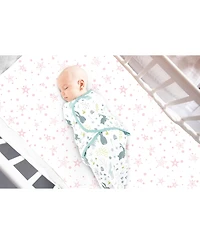 Bublo Baby Pack and Play Fitted Sheet, Portable Pack N Plays Mini Crib Sheets, 2 Pack Play Sheets, 100% Jersey Cotton Playard Sheets