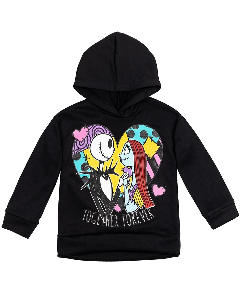 Nightmare Before Christmas Girls Winnie the Pooh Fleece Hoodie and Leggings Outfit Set