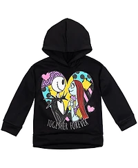 Nightmare Before Christmas Girls Winnie the Pooh Fleece Hoodie and Leggings Outfit Set