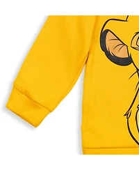 Disney Toddler Boys Lion King Fleece Pullover Hoodie and Pants Outfit Set to (18 Months - 10-12)