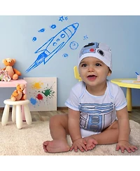 Star Wars Baby Boys Costume Bodysuit and Hat Set