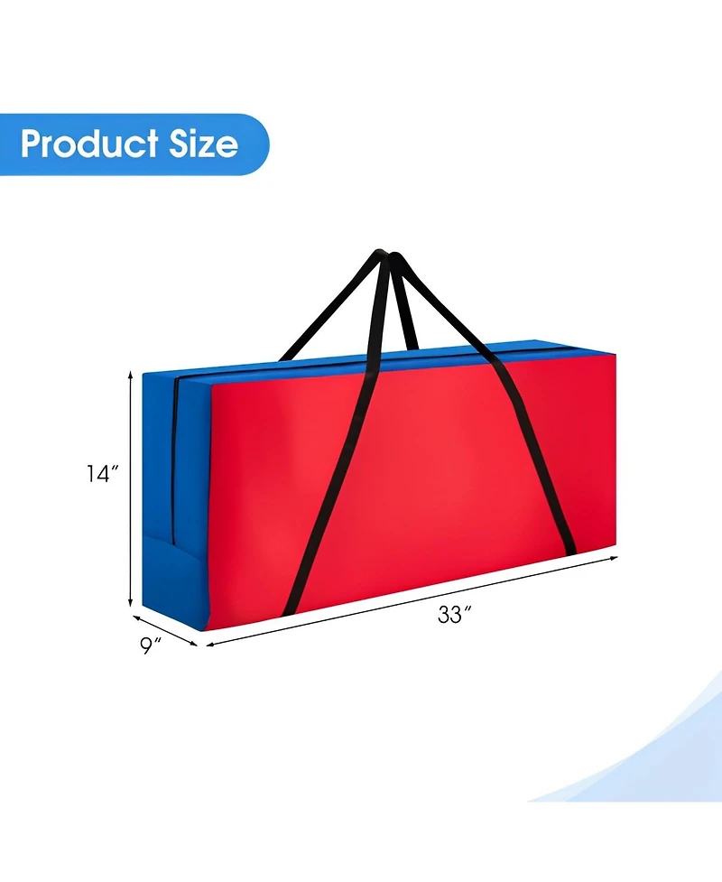 Skonyon Giant 4 in A Row Storage Carrying Bag for Jumbo 4-to-Score Game Set Only Bag