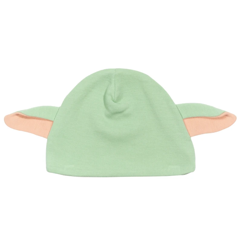 Star Wars Baby Boys The Mandalorian Bodysuit Pants and Hat 3 Piece Outfit Set Newborn to