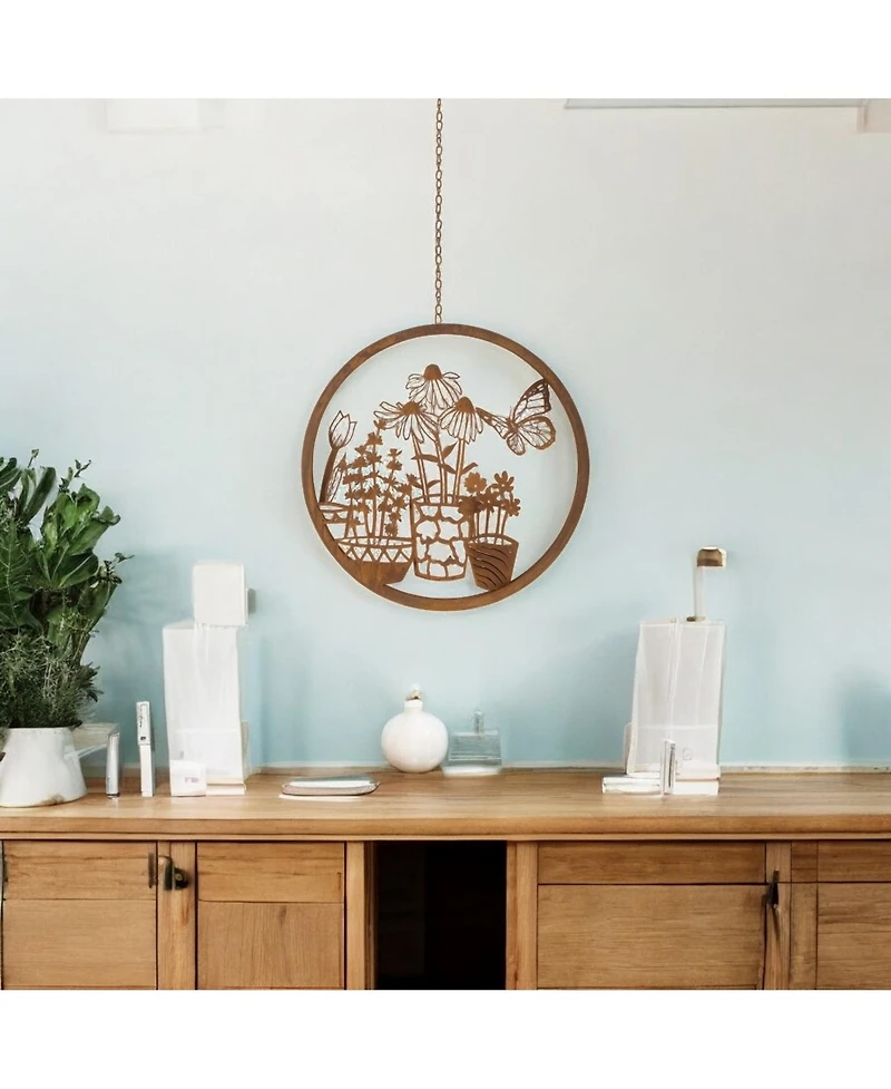 Slickblue 3-Layer Wall Plaque – Stylish Decor for Home and Office