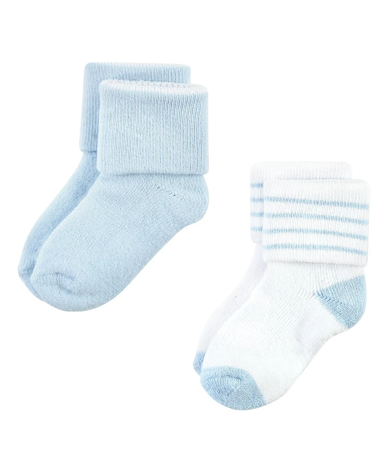 Hudson Baby Baby Boys Hudson Grow With Me Socks 12pk